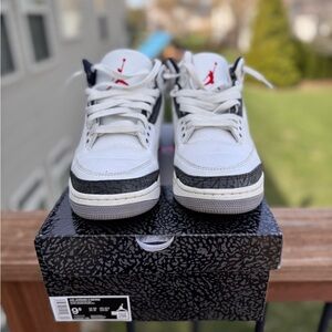 Air Jordan 3 Retro 'Cement Grey' 9.5